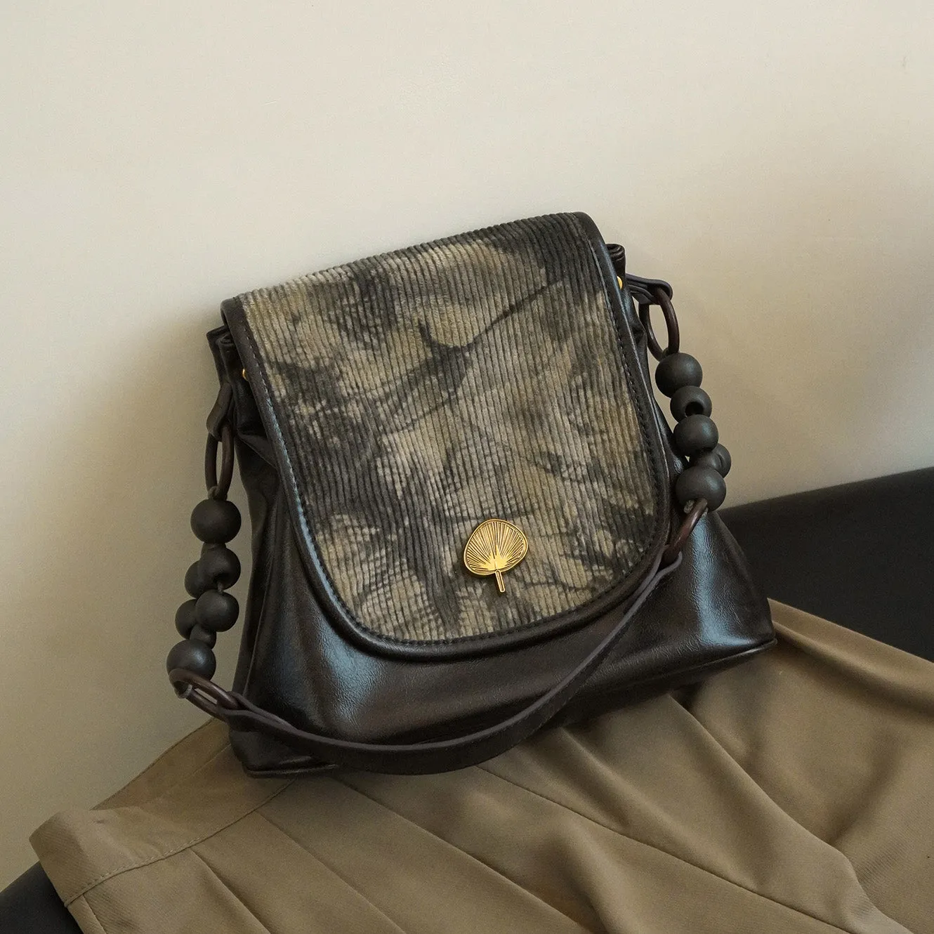 Vintage Ladies Vegan Leather Shoulder Bag Crossbody Small Bags For Women