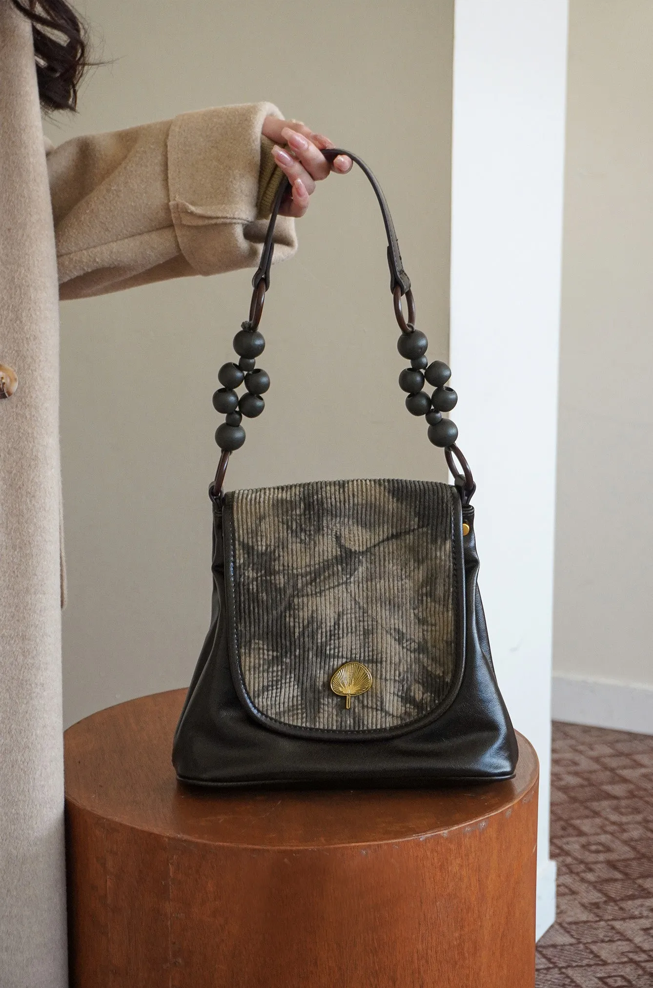 Vintage Ladies Vegan Leather Shoulder Bag Crossbody Small Bags For Women