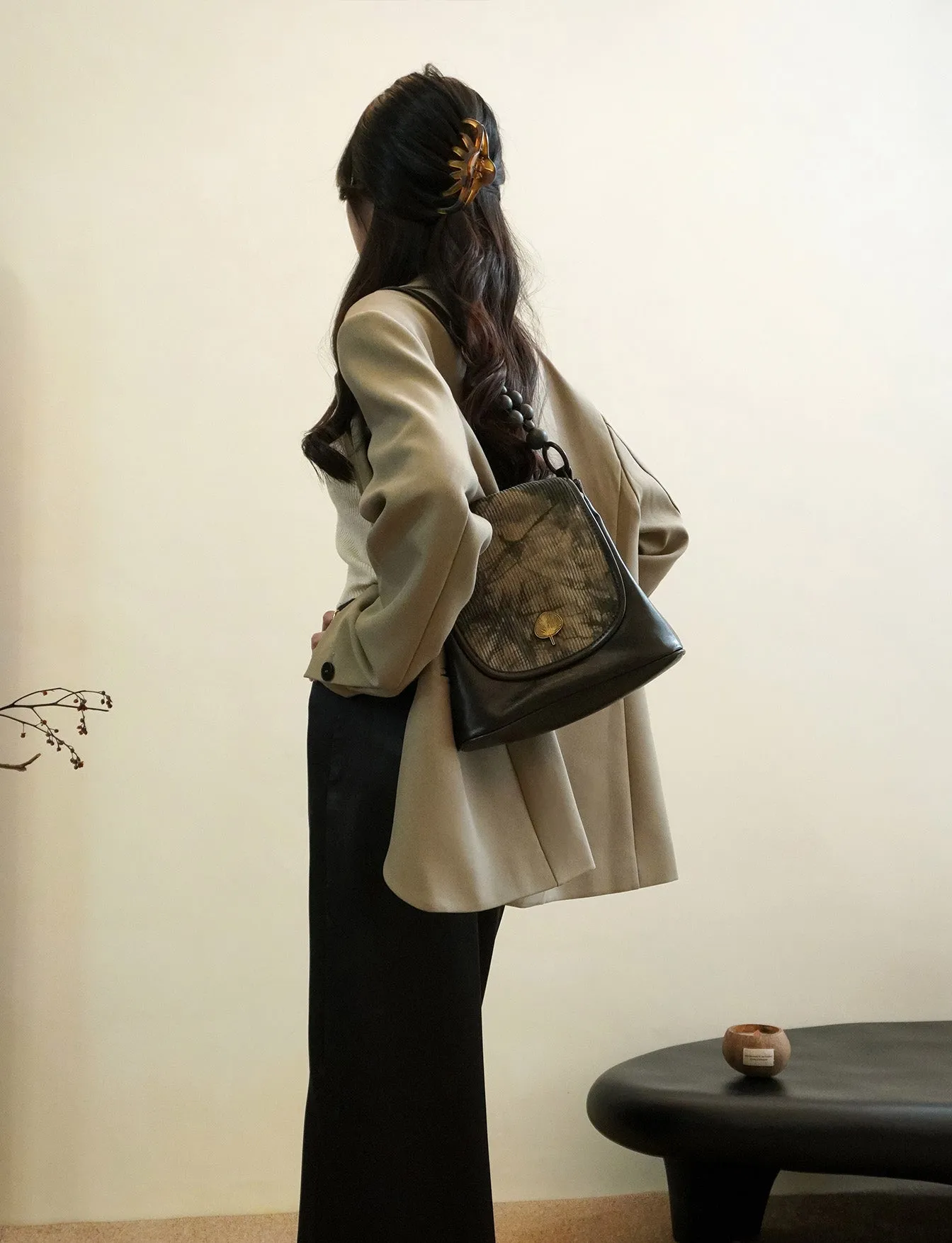 Vintage Ladies Vegan Leather Shoulder Bag Crossbody Small Bags For Women
