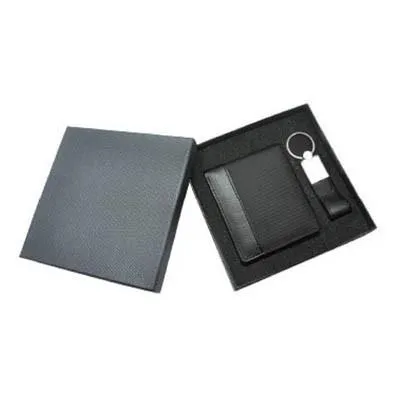 Wallet & Key Chain Gift Set